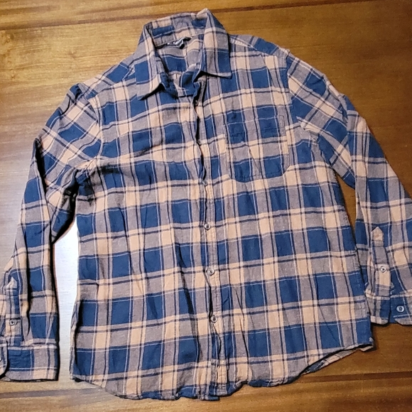 George Cotton Plaid Button Down Shirt - Picture 1 of 4